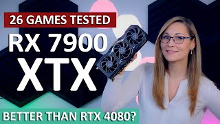 Vido-Test : AMD Radeon RX 7900 XTX Full Review (26 Games, 1080p, 1440p, 4K. vs 4080, 4090, 3080, 3090 & 6900 XT)