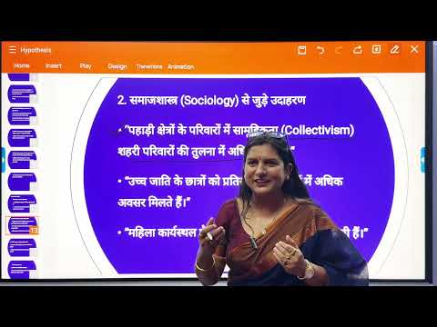 UP PGT Special ll Social Research 05 ll Hypothesis ll उपकल्पना ll tanumamsociologywali 