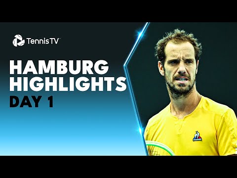 Gasquet Battles Altmaier; Van Assche & More In Action | Hamburg 2023 Highlights Day 1