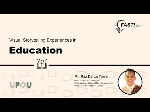 FASTLearn Episode 25 – Visual Storytelling Experiences in Education