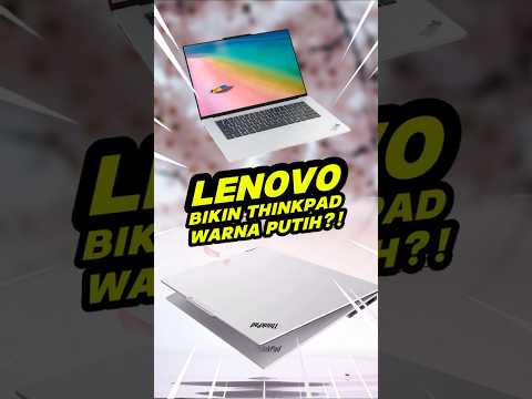 Lenovo Keluarin ThinkPad Warna Putih!