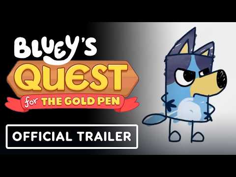 Bluey's Quest for the Gold Pen - Official Announcement Trailer