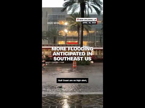 More flooding anticipated in Southeast US