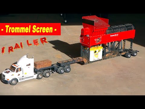 Absolutely Welding "LITTLE RED" - "YouTube GOLD" Mobile STEEL Trommel TRAILER | RC ADVENTURES - UCxcjVHL-2o3D6Q9esu05a1Q