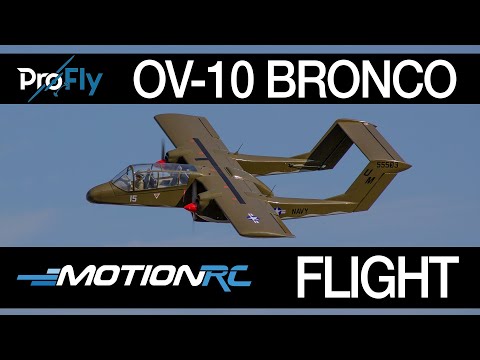 ProFly OV-10 Bronco 1800mm ARF - Flight Review - Motion RC - UCubk5oFcnH0G47QJsj22fKw