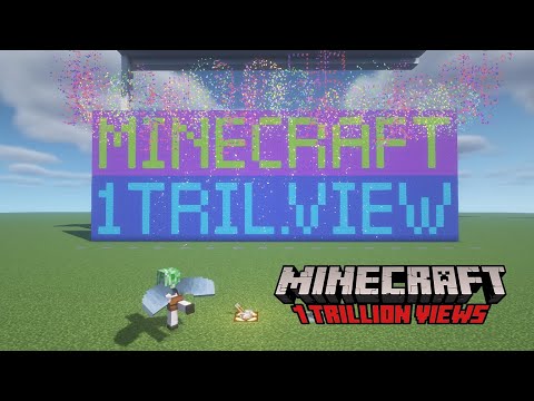🎇 Congratulations One Trillion Minecraft Views 🎇 Redstone