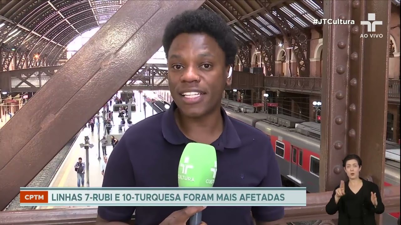 Descarrilamento de trem de manutenção causa transtornos no transporte público em São Paulo