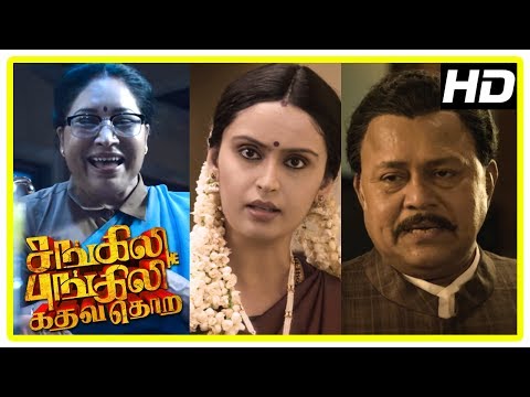 Sangili Bungili Kadhava Thorae Scenes | Kovai Sarala reveals Radha Ravi's past | Jiiva | Soori - UChtEvBpe2GQkVzzxvMLLUHA