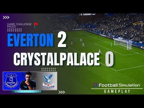 Everton 2 - 0 Crystal Palace | Premier League 2026/27 | efootball Game Simulation