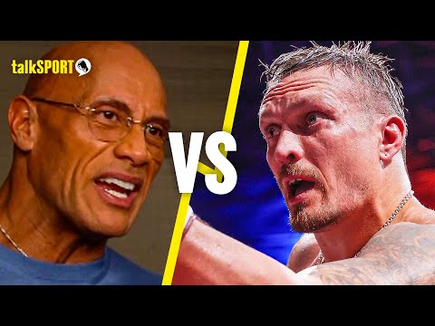 “It’s Bad, I’m Going To The Hospital!” The Rock Dwayne Johnson reveals WILD Oleksandr Usyk sparring
