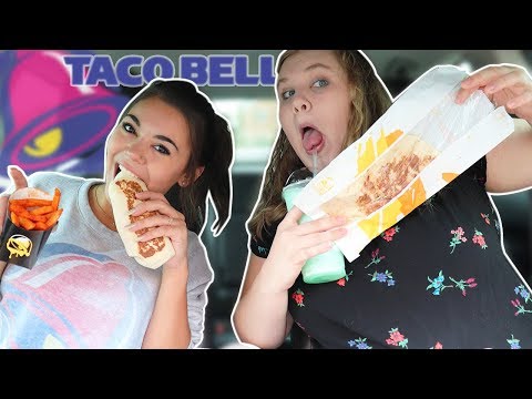 TRYING THE ENTIRE TACO BELL MENU - MUKBANG - UCrm-qtg2eXZ7MceH7m21uog