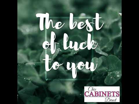 The best of luck to you