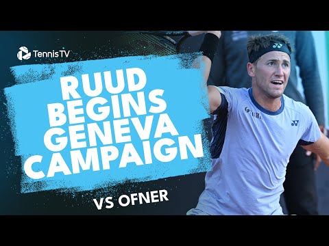 Casper Ruud Kicks Off Geneva Campaign vs Ofner | Geneva 2024 Highlights