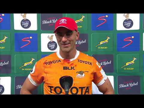 Currie Cup Premier Division | Cheetahs v Lions | Post match interview with Ruan Pienaar