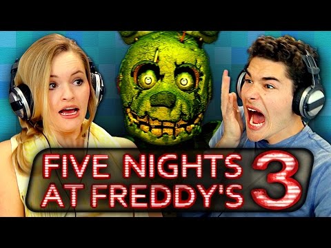 FIVE NIGHTS AT FREDDY'S 3 (Teens React: Gaming) - UCHEf6T_gVq4tlW5i91ESiWg