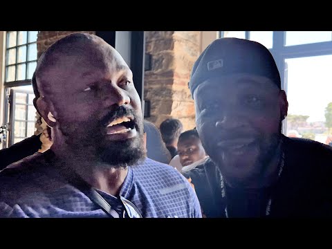 ‘TAP THAT A**!!!’ – Derek Chisora and Jarrell EXCHANGE WORDS over Joshua fight