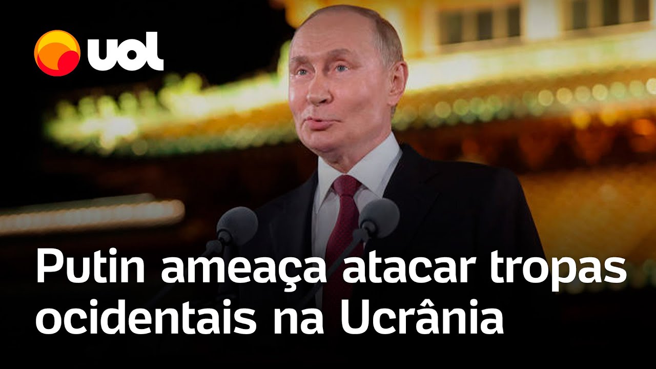 Putin ameaça atacar tropas ocidentais na Ucrânia e manda recado São alvos legítimos vídeo