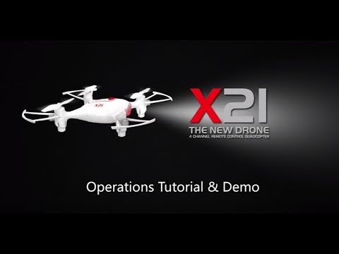 SYMA X21W  FPV Real-Time Operation Tutorial - UCkjXp1iUyL9dlN3B3-PubkA