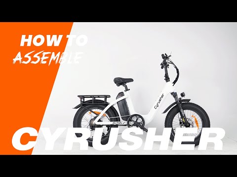 2024 New Step-Through Ebike Rumble Assembly Guide | Cyrusher Bikes