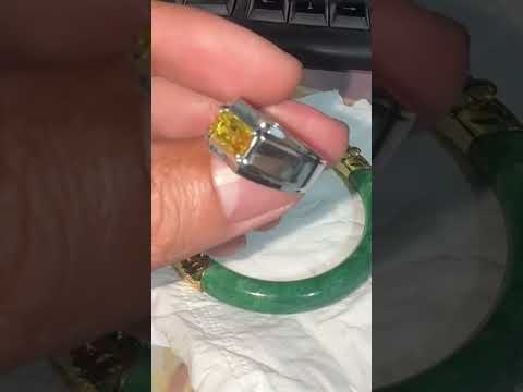 Natural yellow Sapphire Viet Nam 1.95carats no heated #jewelry #sapphire #gem #gemstone