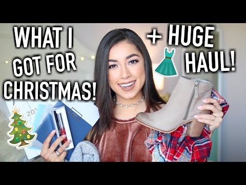 What I Got For Christmas + HUGE TRY ON HAUL! - UCrcYxVSkBgg9szDSwwZaNwg