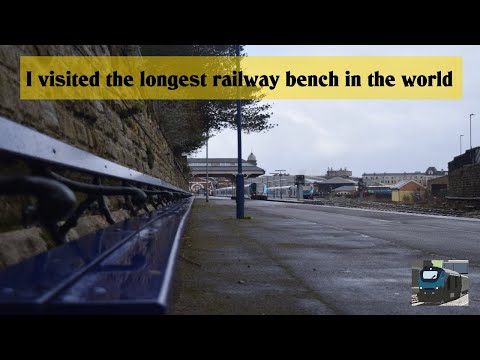 I visited the longest railway bench in the world