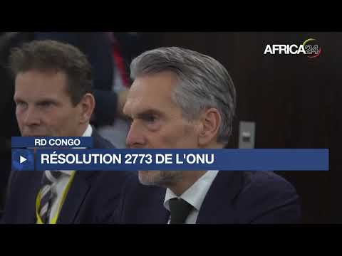 RD Congo - Résolution 2773 de l'ONU : plus de 100 000 déplacés depuis le début de l'année 2025