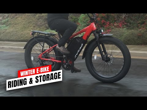 Juiced Bikes: Winter E-Bike Riding & Storage Tips