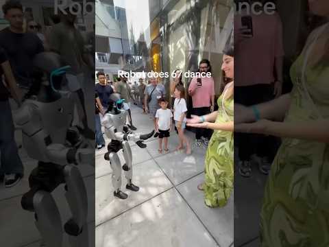 Robot does 67 dance #robot #robots #sixseven #67 #67meme