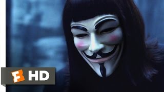 V for Vendetta (2005) - V's Vengeful Visit Scene (4/8) | Movieclips