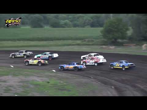 Stock Car | Rapid Speedway | 7-9-2021 - dirt track racing video image