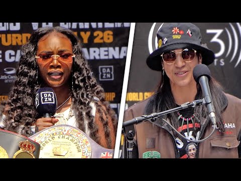 VICIOUS! Claressa Shields vs Lani Daniels • FULL FINAL PRESS CONFERENCE • DAZN Boxing