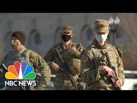 Heightened Security In Washington Ahead Of Inauguration | NBC Nightly News