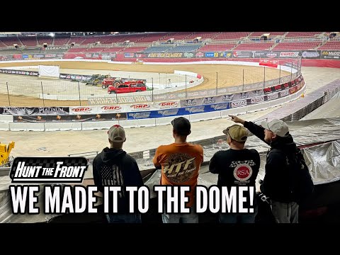 We’re Back at the Dome! Load in Day for the Gateway Dirt Nationals - dirt track racing video image