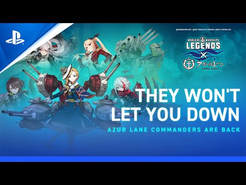 World of Warships: Legends ? Azur Lane Commanders are Back | PS5, PS4