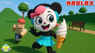 RUN COCO RUN! Kids Chase Me for Stealing Ice Cream! | Funny Roblox Gam