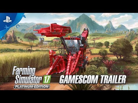 Farming Simulator 17 Platinum Edition - Gamescom 2017 Trailer | PS4