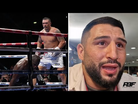 “AFTER ONE ROUND” – AGIT KABAYEL IMMEDIATE REACTION TO OLEKSANDR USYK BRUTAL KNOCKOUT ON DUBOIS