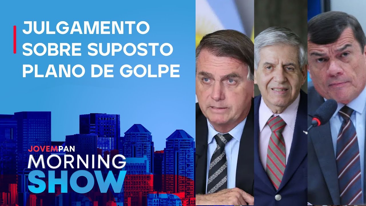 Bancada OPINA sobre DEFESAS de Bolsonaro Augusto Heleno e Paulo Sérgio no STF