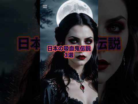 【日本の歴史】日本の吸血鬼伝説3選 #伝承 #歴史 #ミステリー #鬼 #ヴァンパイア #ドラキュラ