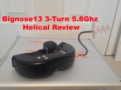 FPV Review: The bignose13 5.8Ghz 3-turn Helical - UCcrr5rcI6WVv7uxAkGej9_g