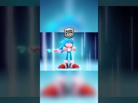 Brawl Stars Sonic Rank UP #brawlstars #shorts
