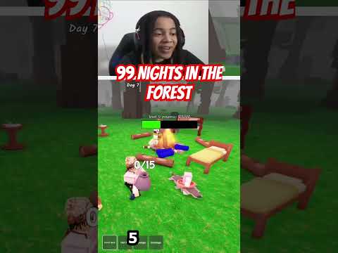 99 nights in the forest with my girlfriend 😍