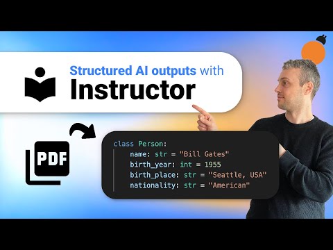 Instructor and Pydantic - Structured LLM outputs for easy data extraction!