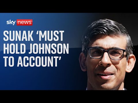 Lib Dem leader: 'Sunak must hold Boris Johnson to account'