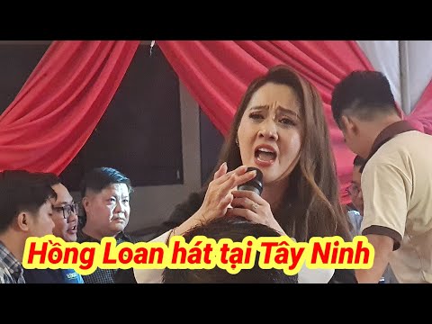 Quá cảm động khi nghe Hồng Loan hát tại nhà bầu show Quốc bình Tây Ninh