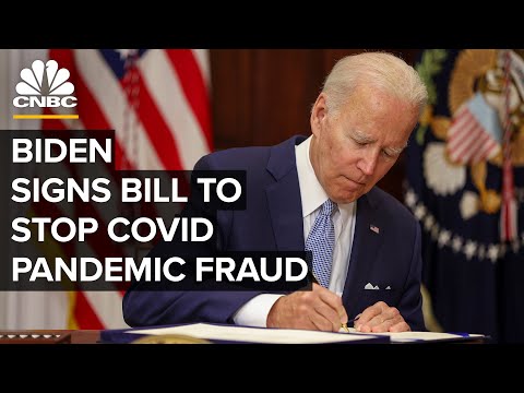 LIVE: President Biden signs bills to stop Covid-19 small business relief programs fraud — 8/5/22