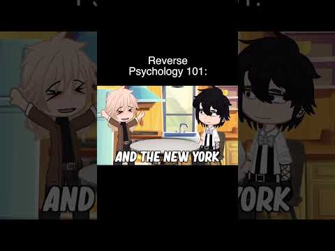 Reverse Psychology 101 | Gacha Life #Shorts