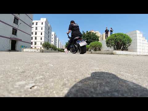 Electric Fat Tire Scooter M8 M1P Road Test Cornering