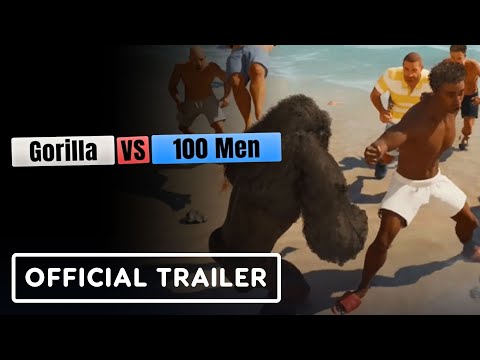 Gorilla Vs 100 Men - Official Gameplay Launch Trailer